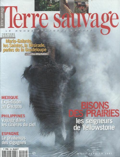 Livrenpoche : Terre sauvage n°158 : bisons des prairies, les seigneurs de Yellowstone - Collectif - Livre