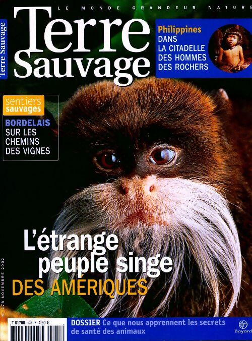 Livrenpoche : Terre sauvage n°178 : L'étrange peuple singe - Collectif - Livre