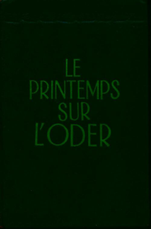 Livrenpoche : Le printemps sur l'Oder - E. Kazakevitch - Livre