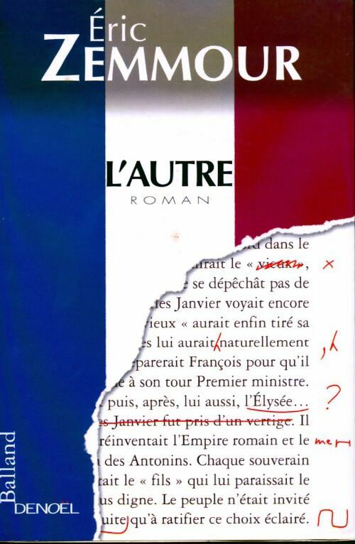 Livrenpoche : L'autre - Eric Zemmour - Livre