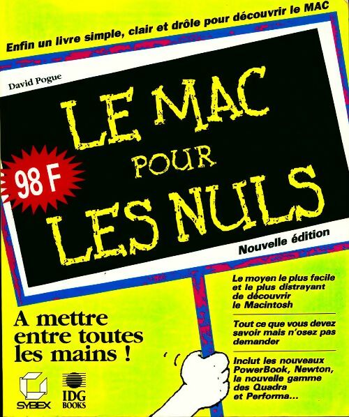 Livrenpoche : Le Mac pour les nuls - David Pogue - Livre