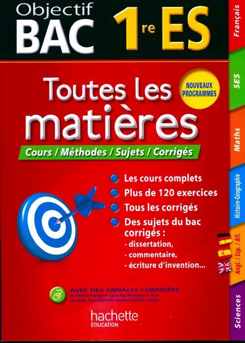 Livrenpoche : Toutes les matières 1re Es - Collectif - Livre