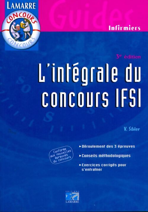 L'intégrale du concours IFSI - Victor Sibler -  Concours - Livre