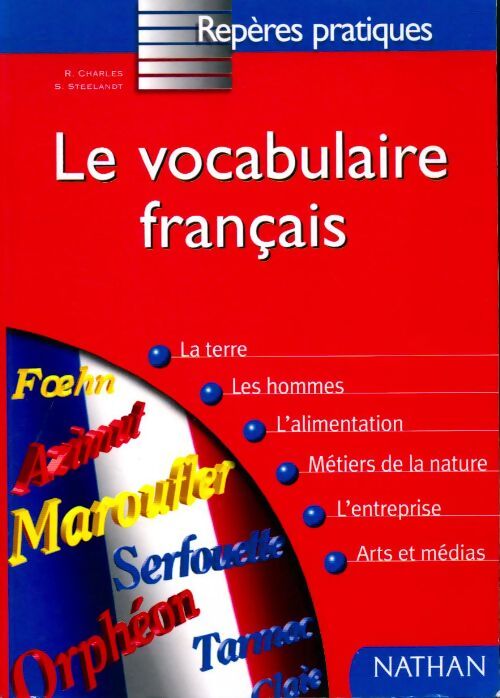 Livrenpoche : Le vocabulaire français - René Charles - Livre