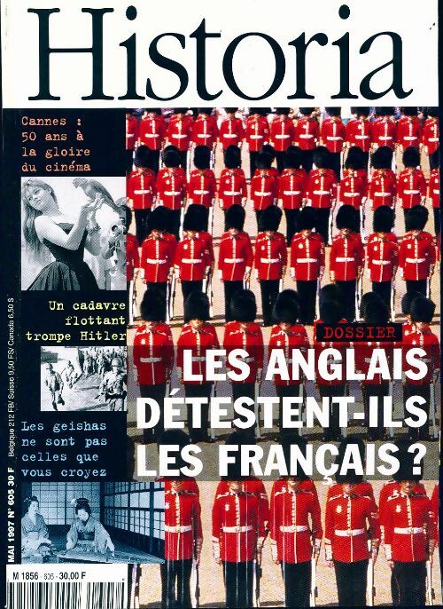 Livrenpoche : Historia n°605 : Les anglais détestent-ils les français ? - Collectif - Livre
