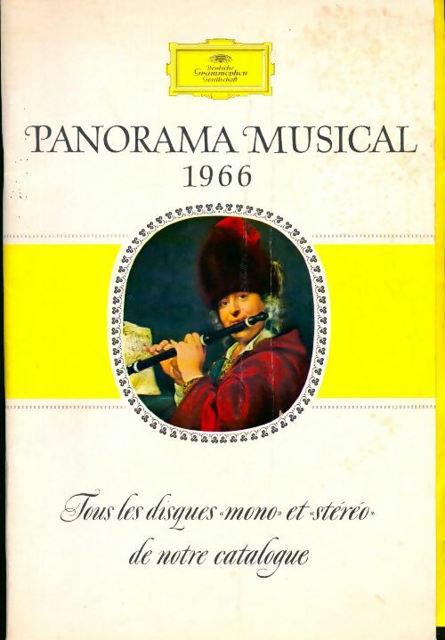 Panorama musical 1966/67 - Collectif -  Deutsche grammophon - Livre
