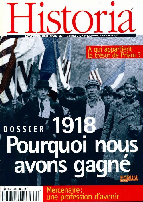 Livrenpoche : Historia n°623 : 1918, pourquoi nous avons gagné - Collectif - Livre