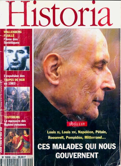 Livrenpoche : Historia n°594 : Ces malades qui nous gouvernent - Collectif - Livre