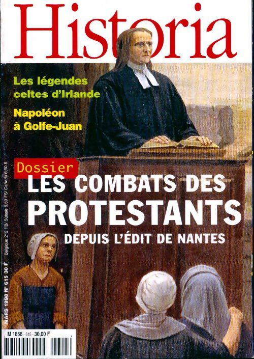 Livrenpoche : Historia n°615 : Les combats des protestants - Collectif - Livre