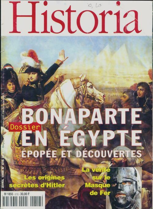Livrenpoche : Historia n°616 : Bonaparte en Egypte - Collectif - Livre