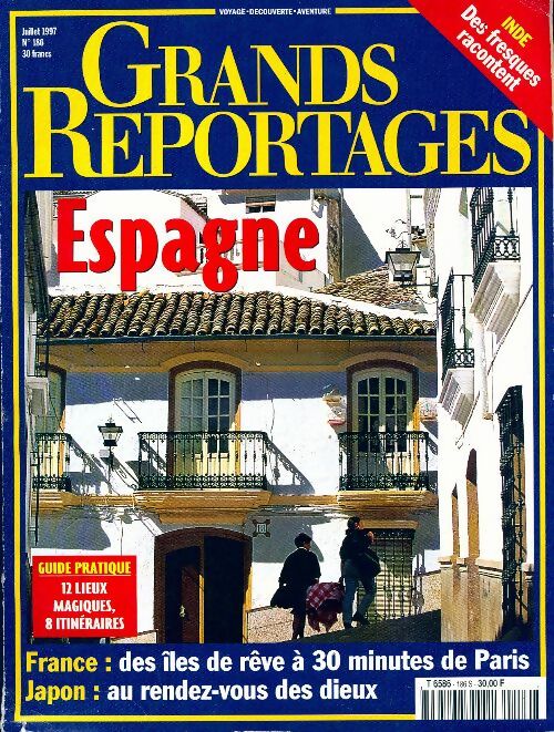 Livrenpoche : Grands reportages n°186 : Espagne - Collectif - Livre
