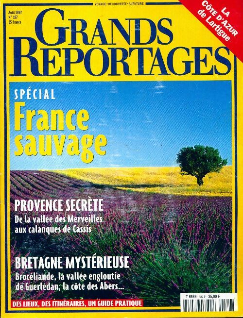 Grands reportages n°187 : Spécial France sauvage - Collectif -  Grands reportages - Livre