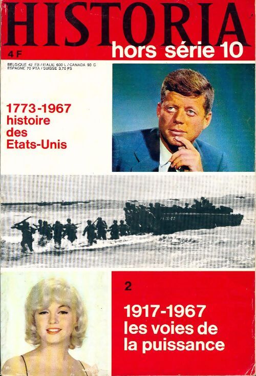 Livrenpoche : Historia hors-série n°10 : 1773-1967, histoire des Etats-Unis - Collectif - Livre