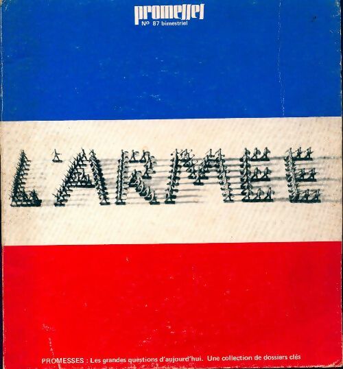 Livrenpoche : Promesses n°87 : L'armée - Collectif - Livre