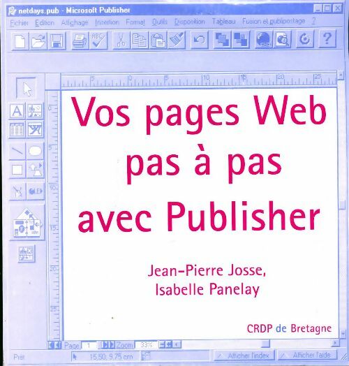 Livrenpoche : Vos pages web pas à pas avec Publisher - Isabelle Panelay - Livre