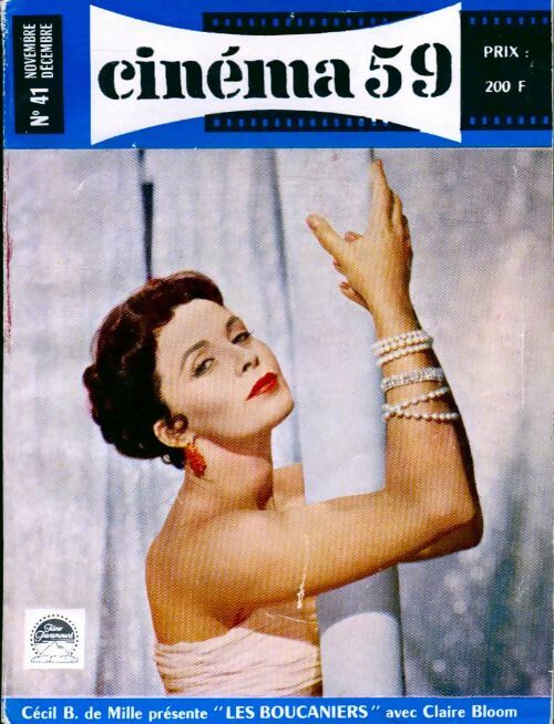 Livrenpoche : Cinéma 59 n°41 : Cecil B. De Mille présente les Boucaniers - Collectif - Livre