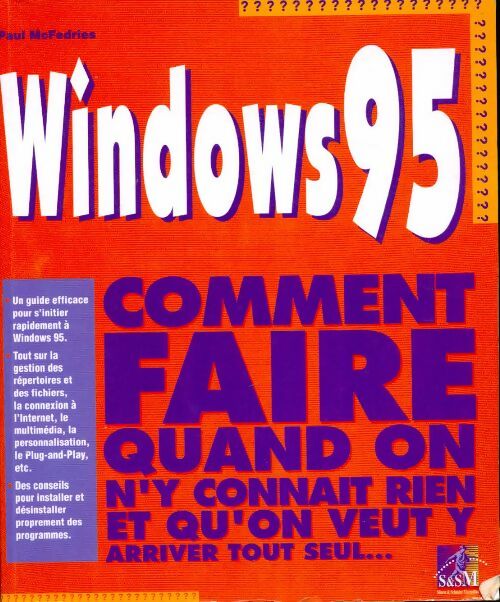 Livrenpoche : Windows 95 - Paul McFedries - Livre