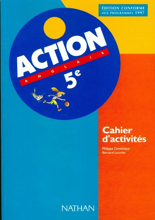 Livrenpoche : Anglais 5e. Action, cahier activités - Philippe Dominique - Livre