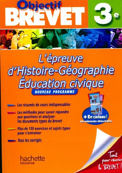 Livrenpoche : L'épreuve d'histoire-géographie-education civique 3e - Laurent Bonnet - Livre