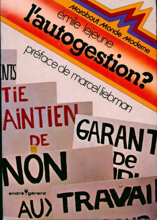 Livrenpoche : L'autogestion ? - Emile Lejeune - Livre