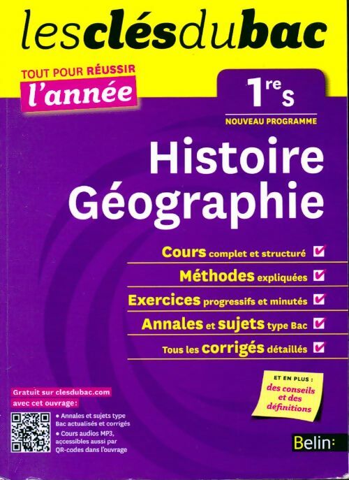 Livrenpoche : Histoire géographie Première S - Nicolas Balaresque - Livre
