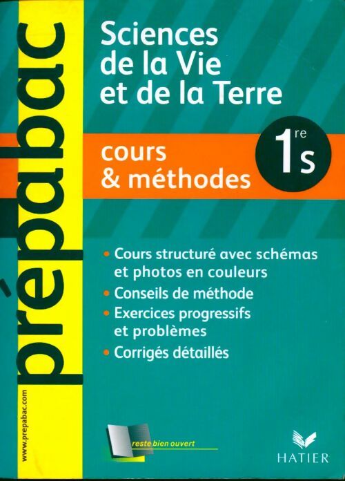 Livrenpoche : Sciences de la vie et de la terre Première S. Cours & Méthode - Jocelyne Cialec-Diallo - Livre