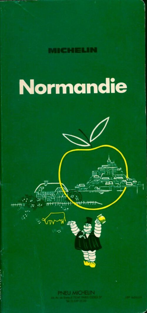 Normandie 1975 - Collectif -  Le Guide vert - Livre