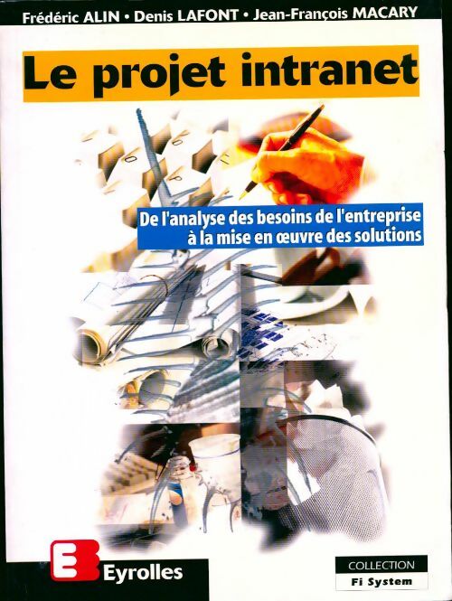 Livrenpoche : Le projet intranet - Frédéric Alin - Livre
