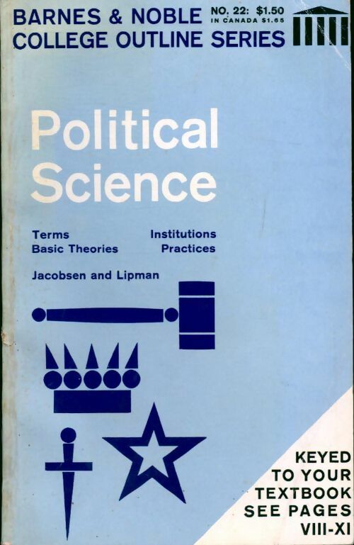 Livrenpoche : Political science - G.A. Jacobsen - Livre