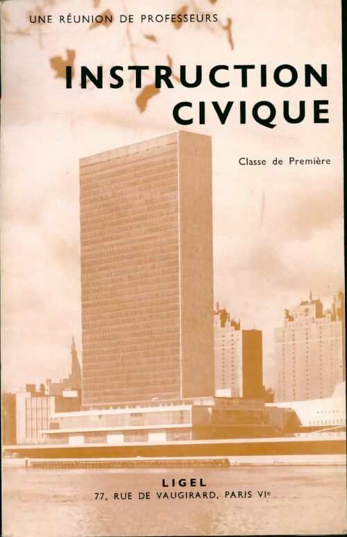 Livrenpoche : Instruction civique première - Collectif - Livre