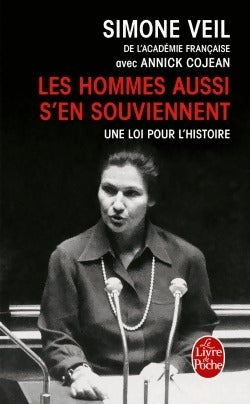 Livrenpoche : Les hommes aussi s'en souviennent - Simone Veil - Livre