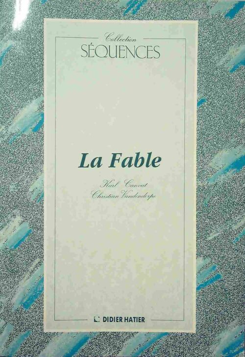 Livrenpoche : La fable - Karl Canvat - Livre
