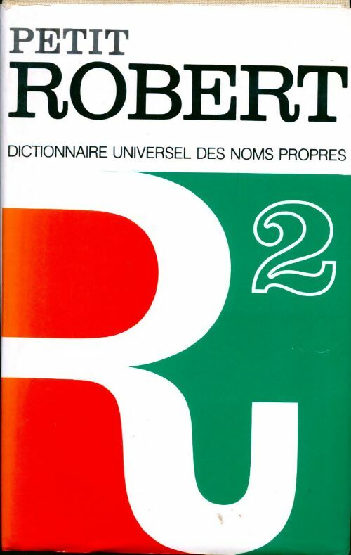 Le petit Robert Tome II - Collectif - Livre