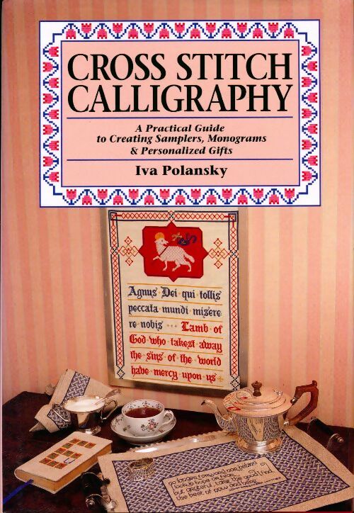 Livrenpoche : Cross stitch calligraphy - Iva Polansky - Livre
