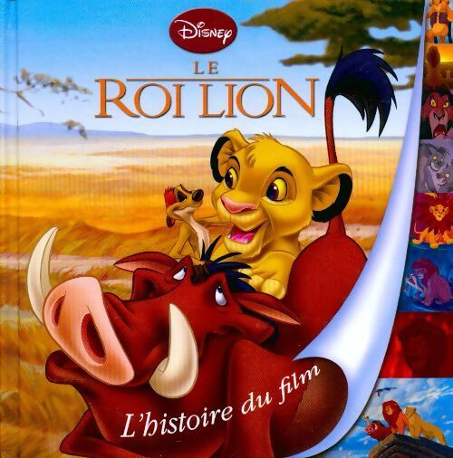 Livrenpoche : Le roi lion. L'histoire du film - Disney - Livre
