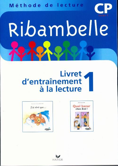 Ribambelle CP Livret d'entraînement à la lecture 1 - Jean-Pierre Demeulemeester - Livre