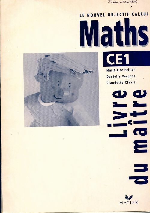 Livrenpoche : Maths CE1. Livre du maître - Marie-Lise Peltier - Livre