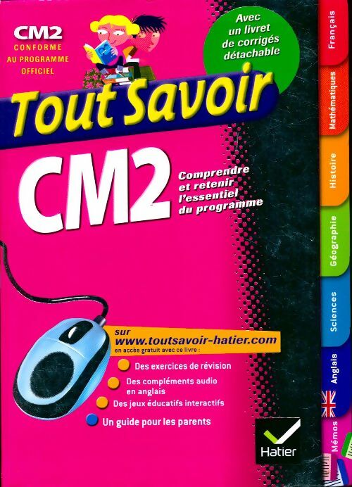 Livrenpoche : Tout savoir CM2 - Collectif - Livre