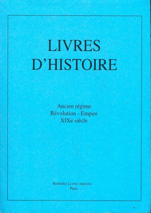 Livrenpoche : Livres d'histoire n°109 - Inconnu - Livre