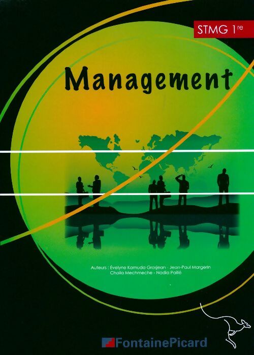 Livrenpoche : Management 1ère STMG - Evelyne Kamuda Grosjean - Livre