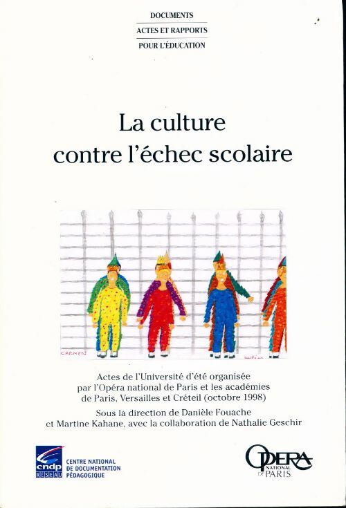 Livrenpoche : La culture contre l'échec scolaire - Collectif - Livre