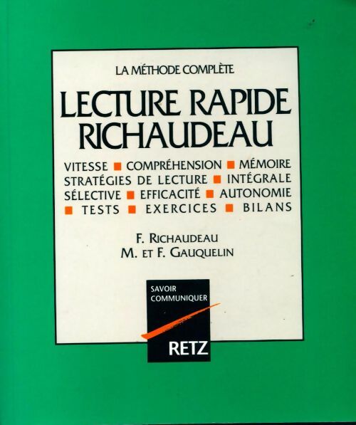 Livrenpoche : Méthode de lecture rapide Richaudeau - Collectif - Livre