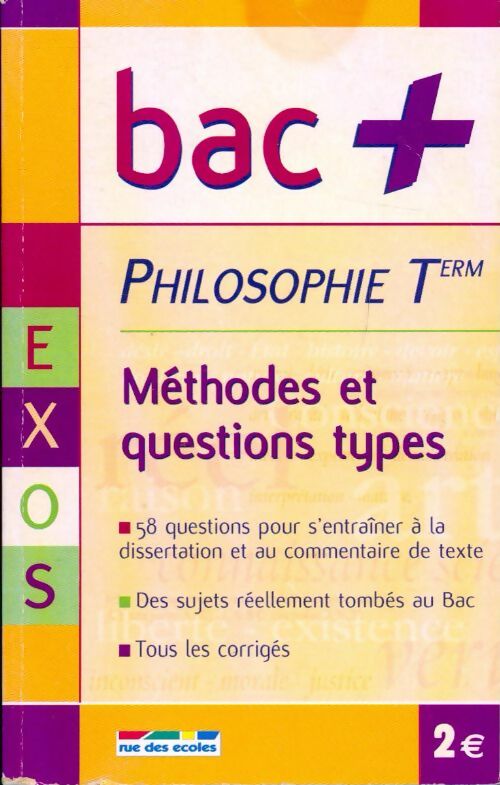 Livrenpoche : Philosophie Terminale - Collectif - Livre