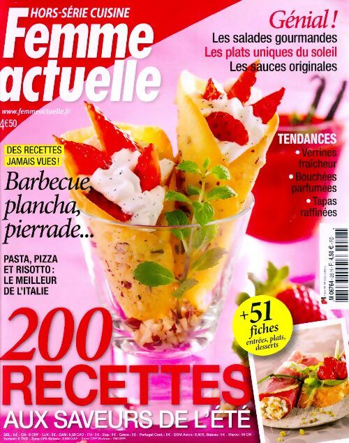 Livrenpoche : Femme actuelle hors-série cuisine - Collectif - Livre