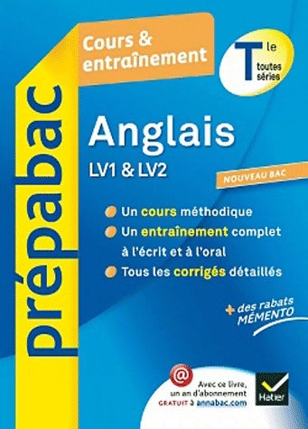 Livrenpoche : Anglais LV1 et LV2 Terminale toutes séries. Cours, exercices et corrigés - Collectif - Livre