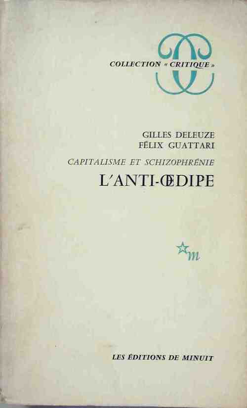 Livrenpoche : L'anti-oedipe - Gilles Deleuze, Félix Guattari - Livre