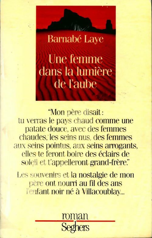 Livrenpoche : Une femme dans la lumiere de l'aube - Barnabé Laye - Livre