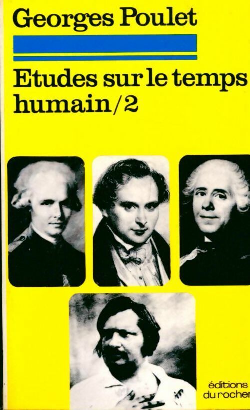 Livrenpoche : Etudes sur le temps humain Tome II - Georges Poulet - Livre