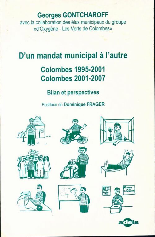 Livrenpoche : Colombes. D'un mandat municipal à l'autre - Georges Gontcharoff - Livre