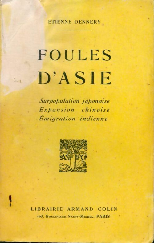 Livrenpoche : Foules d'Asie - Claude Vienney - Livre